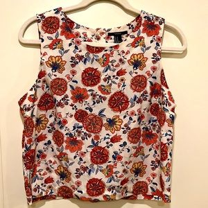 Retro Paisley Tank Top